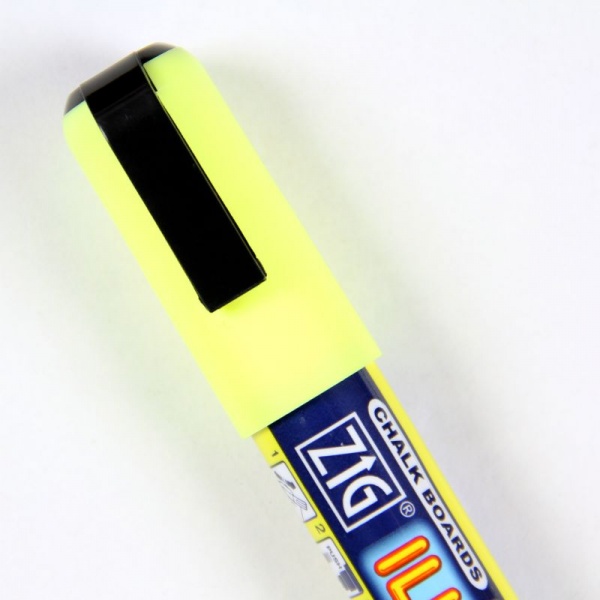 Illumigraph Yellow Liquid Chalk Pen - 6mm Nib